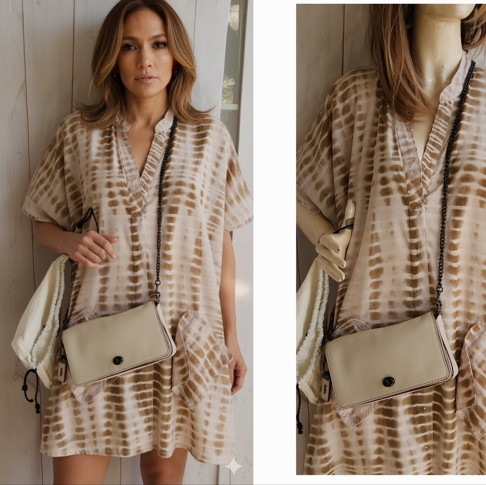 Coach Cream Crossbody Bag